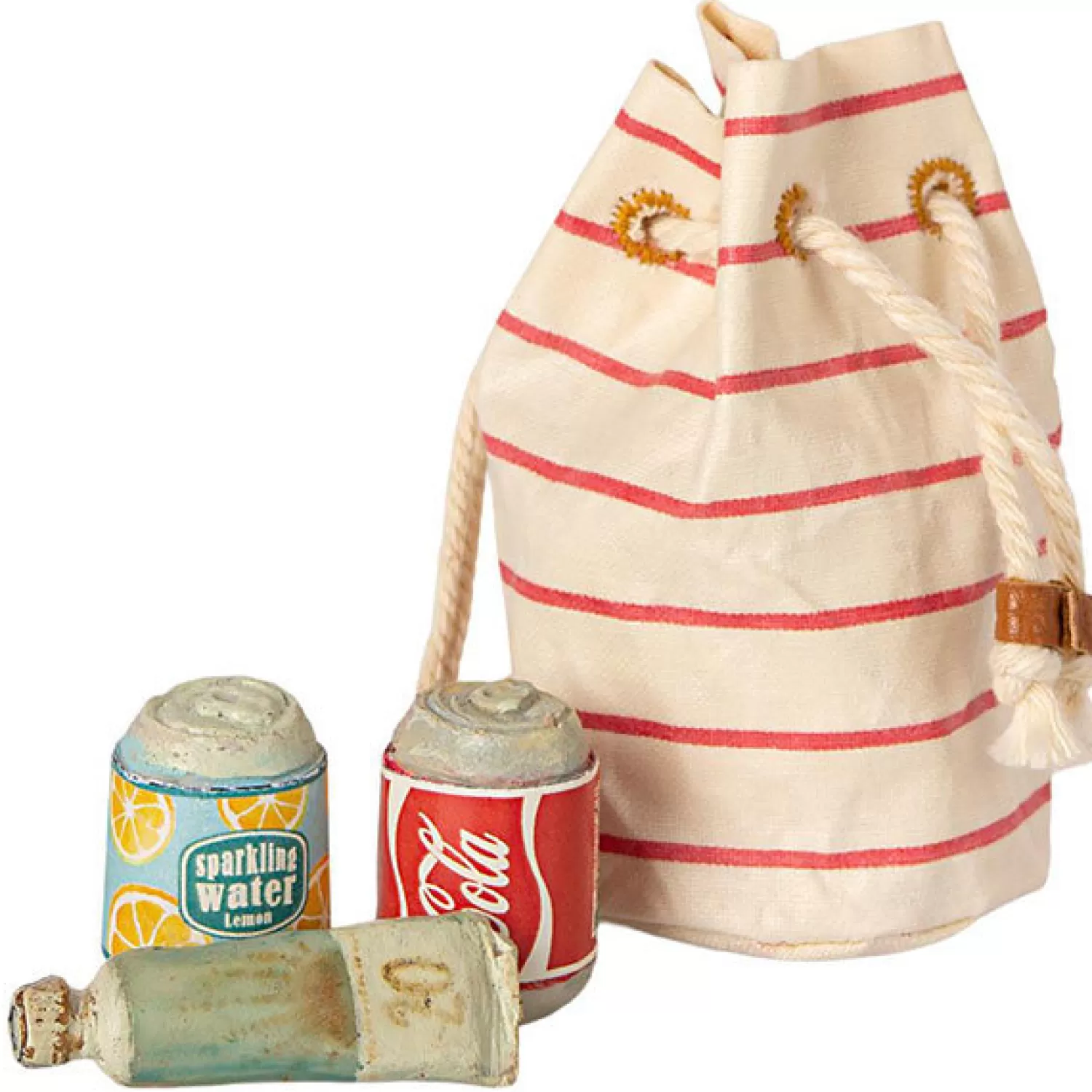 Maileg Beach Bag W/Beach Essentials Cheap