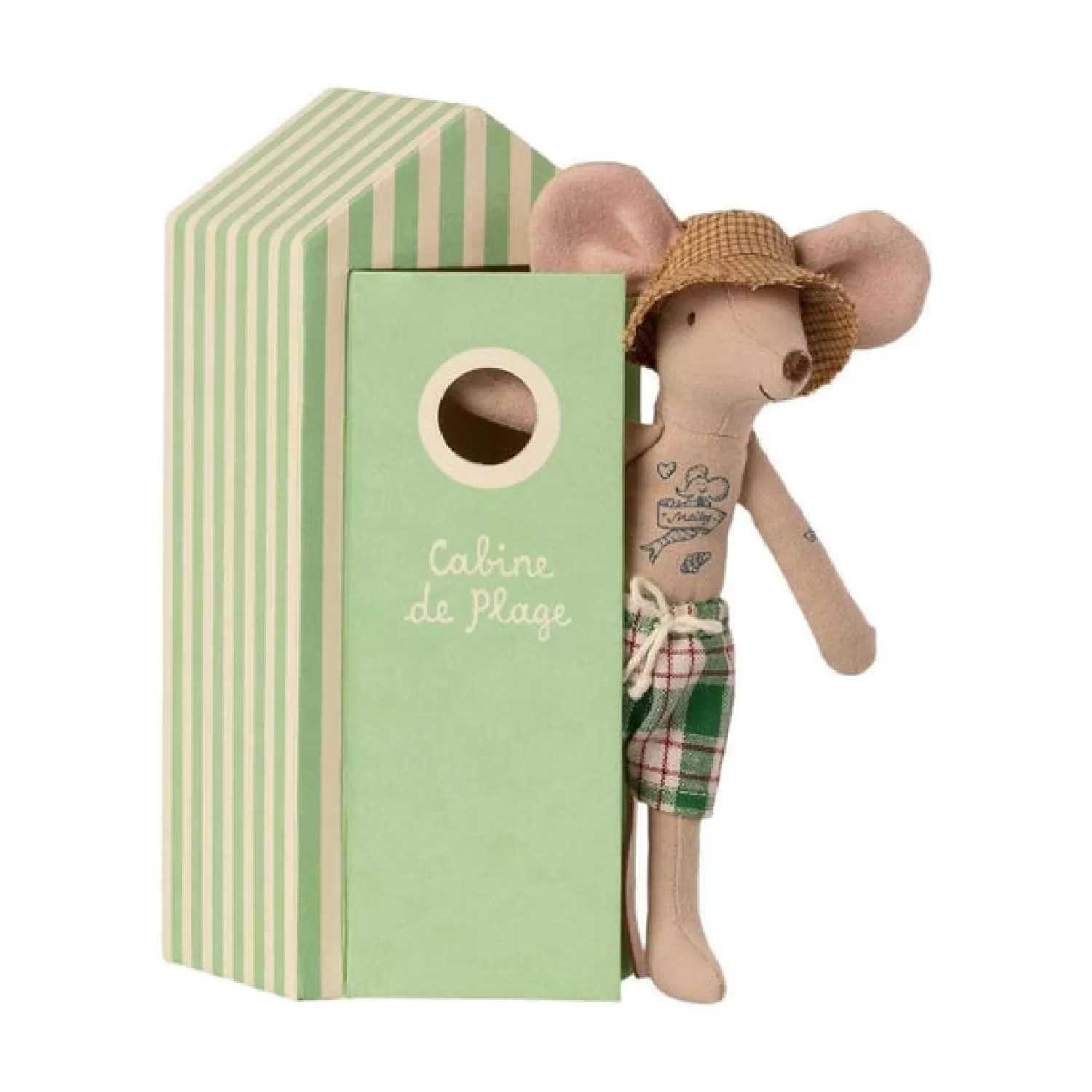 Maileg Beach Mice – Dad In Cabin De Plage Best Sale