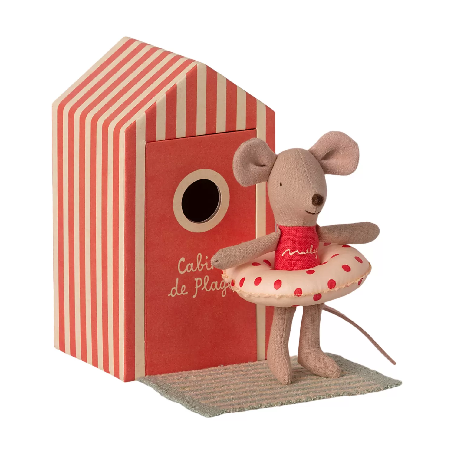 Maileg Beach Mice Little Sister In Cabin De Plage Best