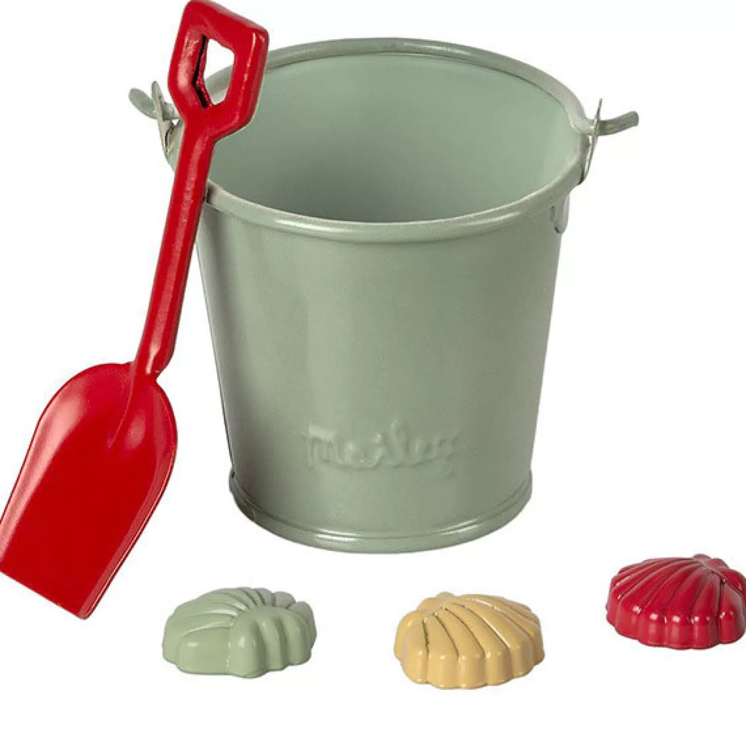 Maileg Beach Set Shovel, Bucket And Shells Sale