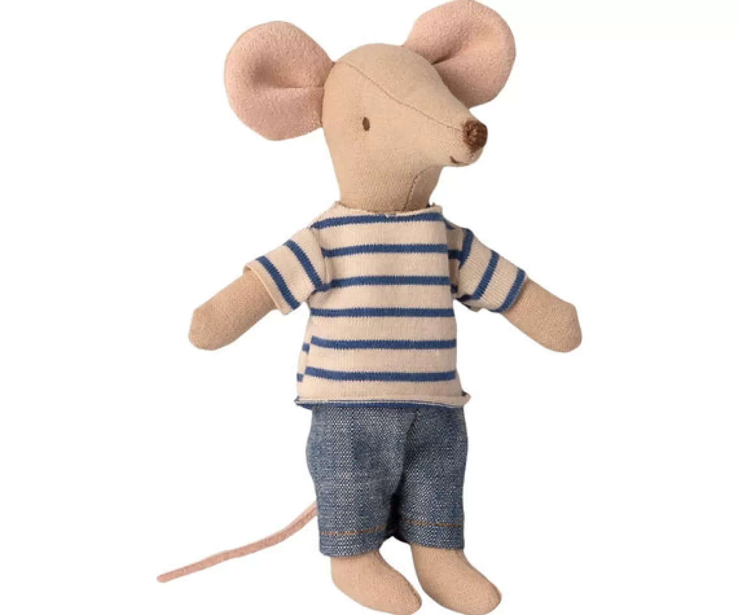 Maileg Big Brother Mouse In A Matchbox – Blue Stripe Best Sale