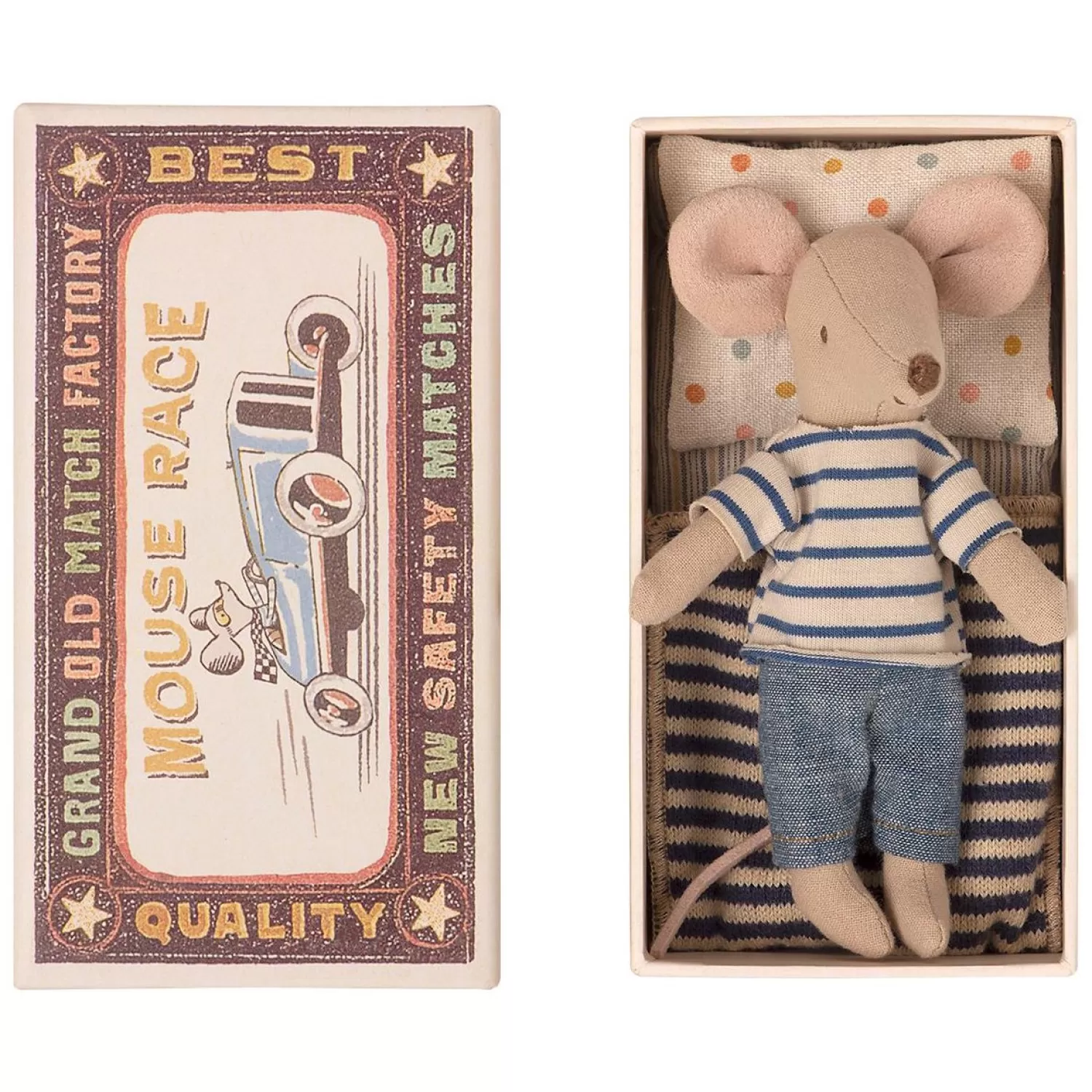 Maileg Big Brother Mouse In Matchbox Shop