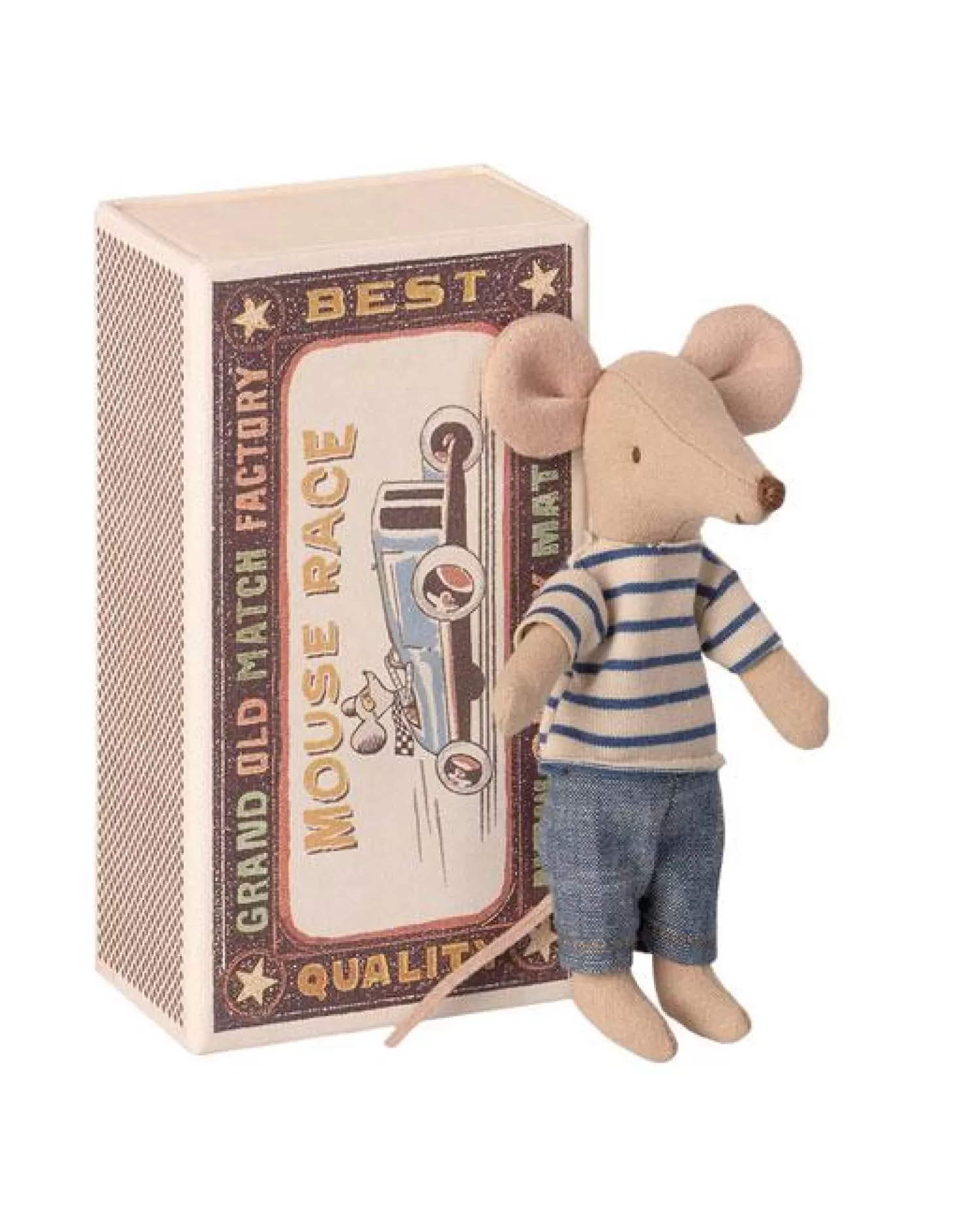 Maileg Big Brother Mouse In Matchbox Best