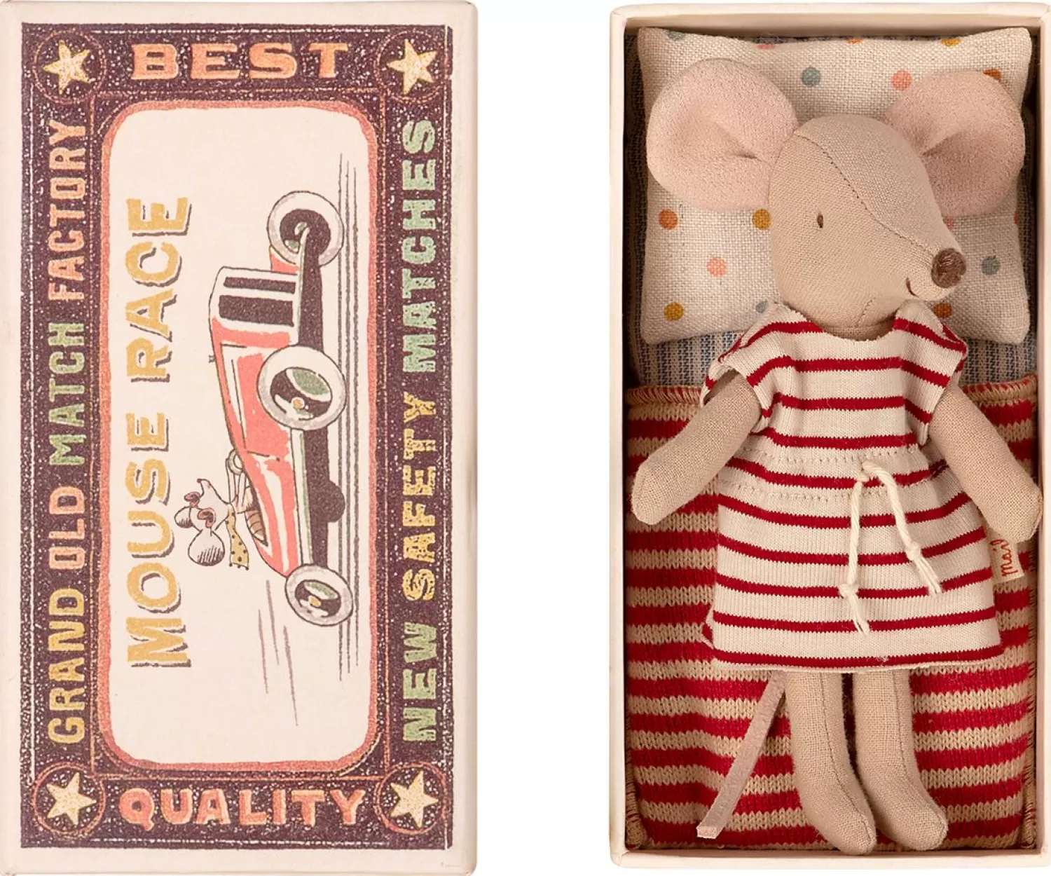 Maileg Big Sister Mouse, In Matchbox Outlet