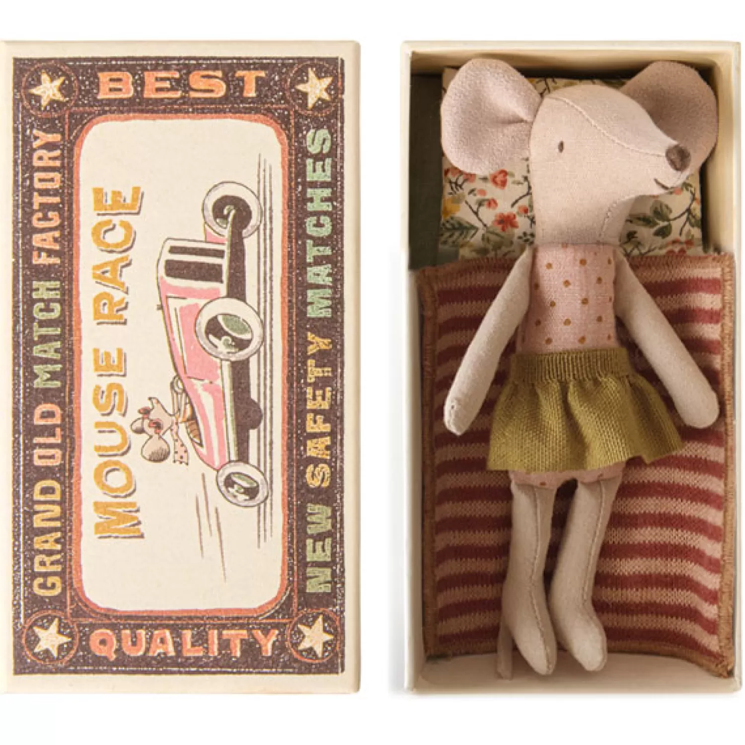 Maileg Big Sister Mouse In The Matchbox Shop