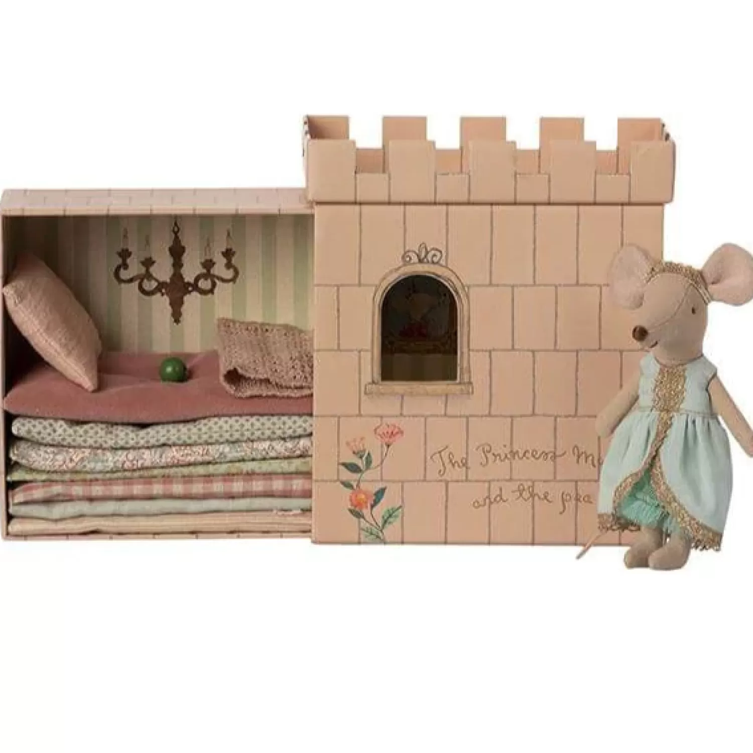 Maileg Big Sister Mouse Princess And The Pea Pink Flash Sale