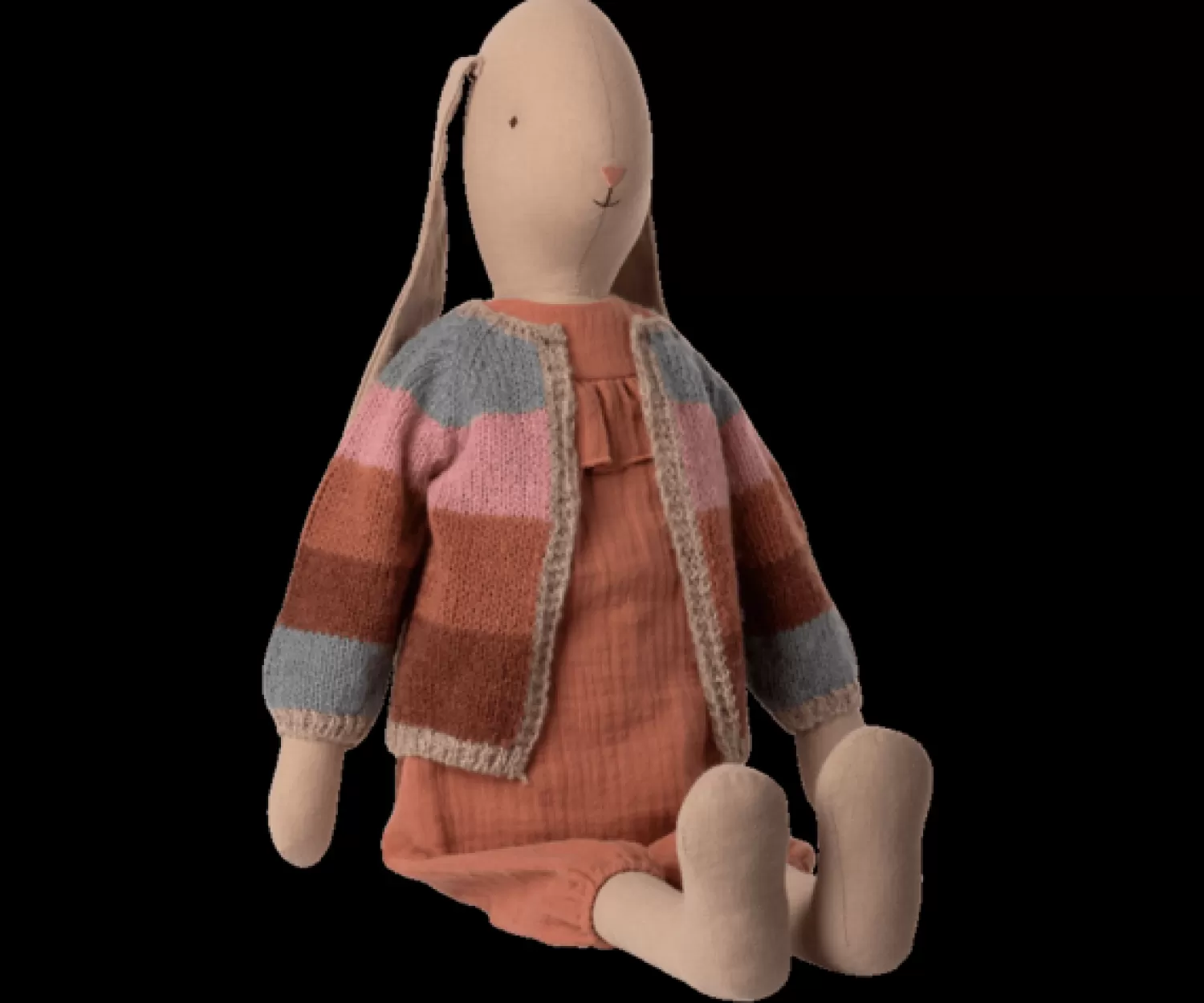 Maileg Bunny With Knitted Cardigan Size 5 Cheap