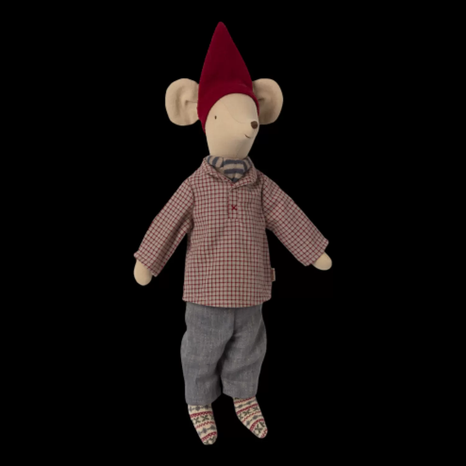 Maileg Christmas Mouse Boy Medium New