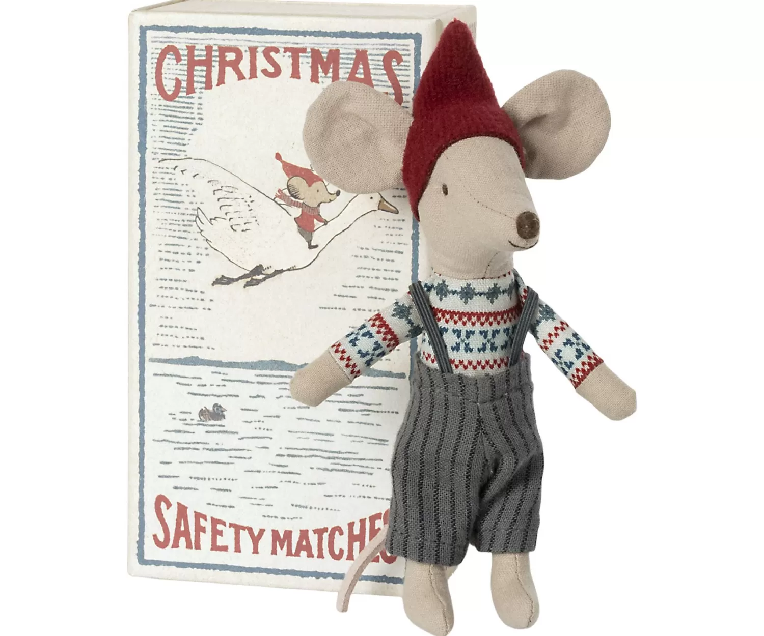 Maileg Christmas Mouse In Matchbox Big Brother Store