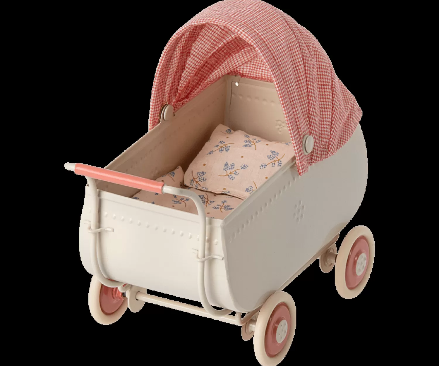 Maileg Coral Pram, Micro -Toy New