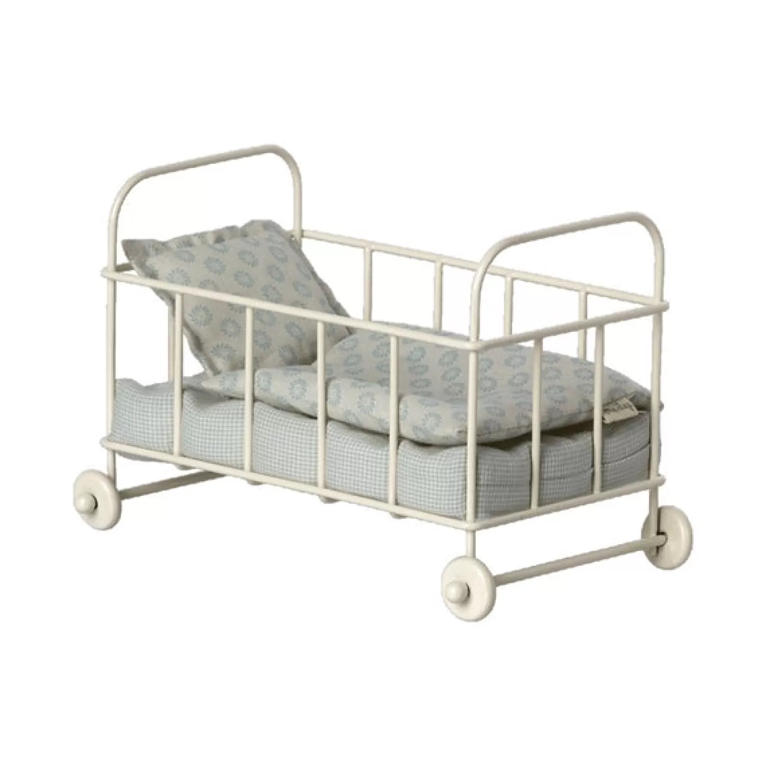 Maileg Cot Bed, Micro – Blue Discount