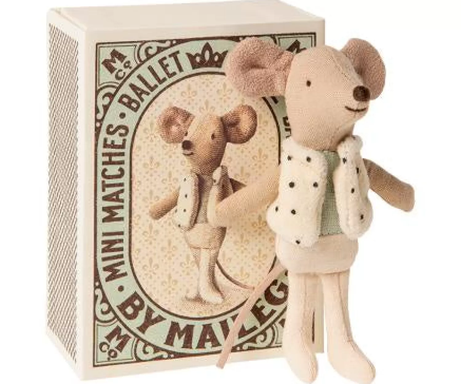 Maileg Dancer In Matchbox – Little Brother Mouse Sale