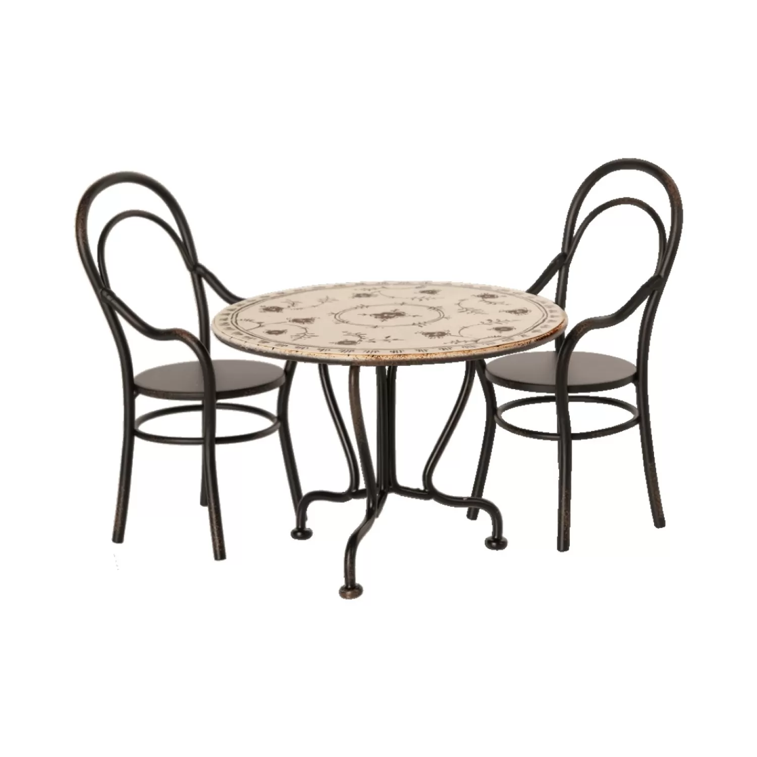 Maileg Dining Table Set With 2 Chairs Online