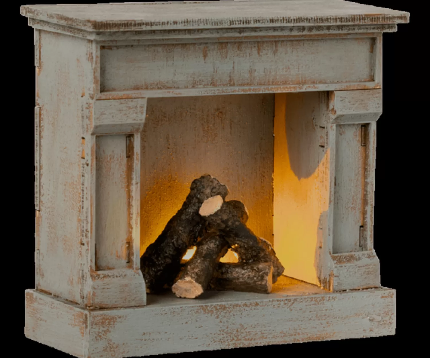 Maileg Fireplace Vintage Blue By Online