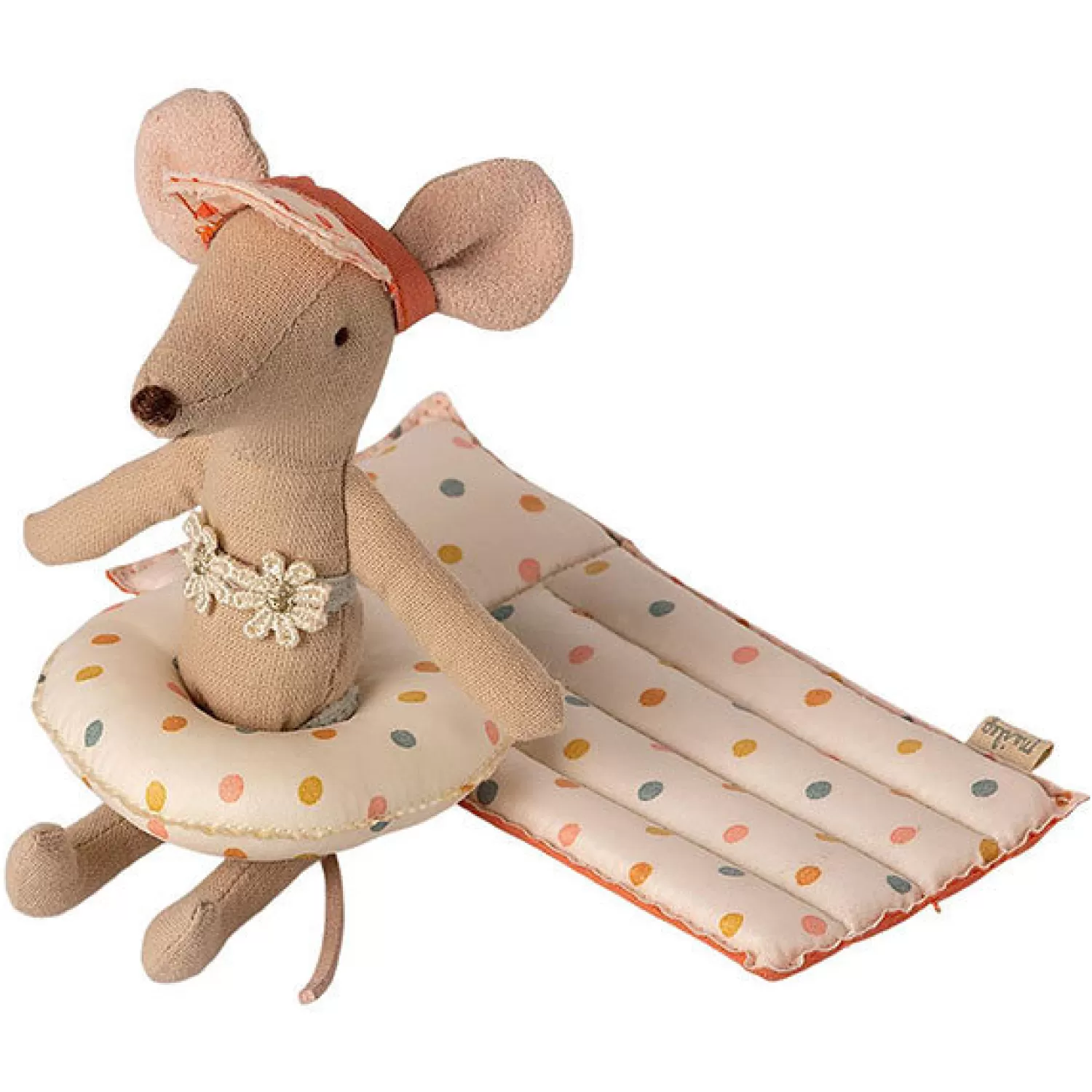 Maileg Float Small Mouse Red Dot Or Multi Dot Fashion