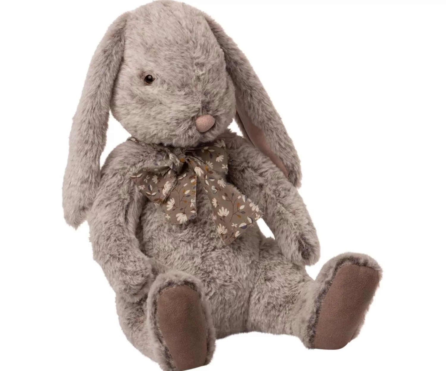 Maileg Fluffy Bunny Rabbit Plush Toy Grey Best