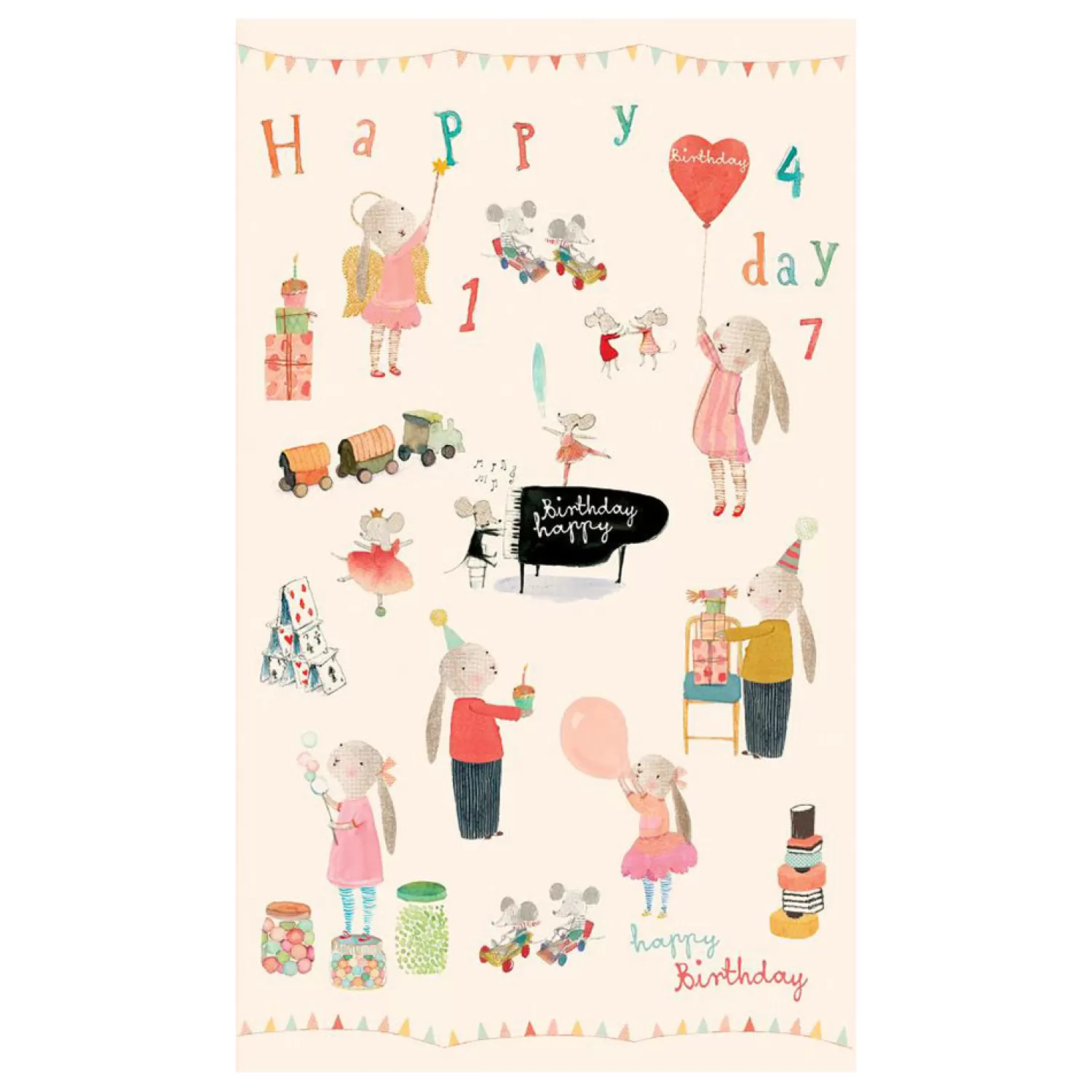 Maileg Giftwrap Paper Happy Days 10 M Sale