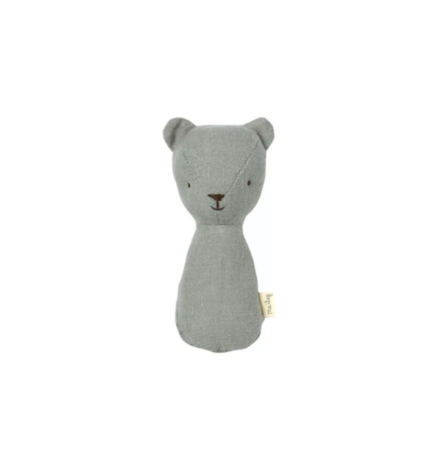 Maileg Green Teddy Lullaby Rattle Clearance