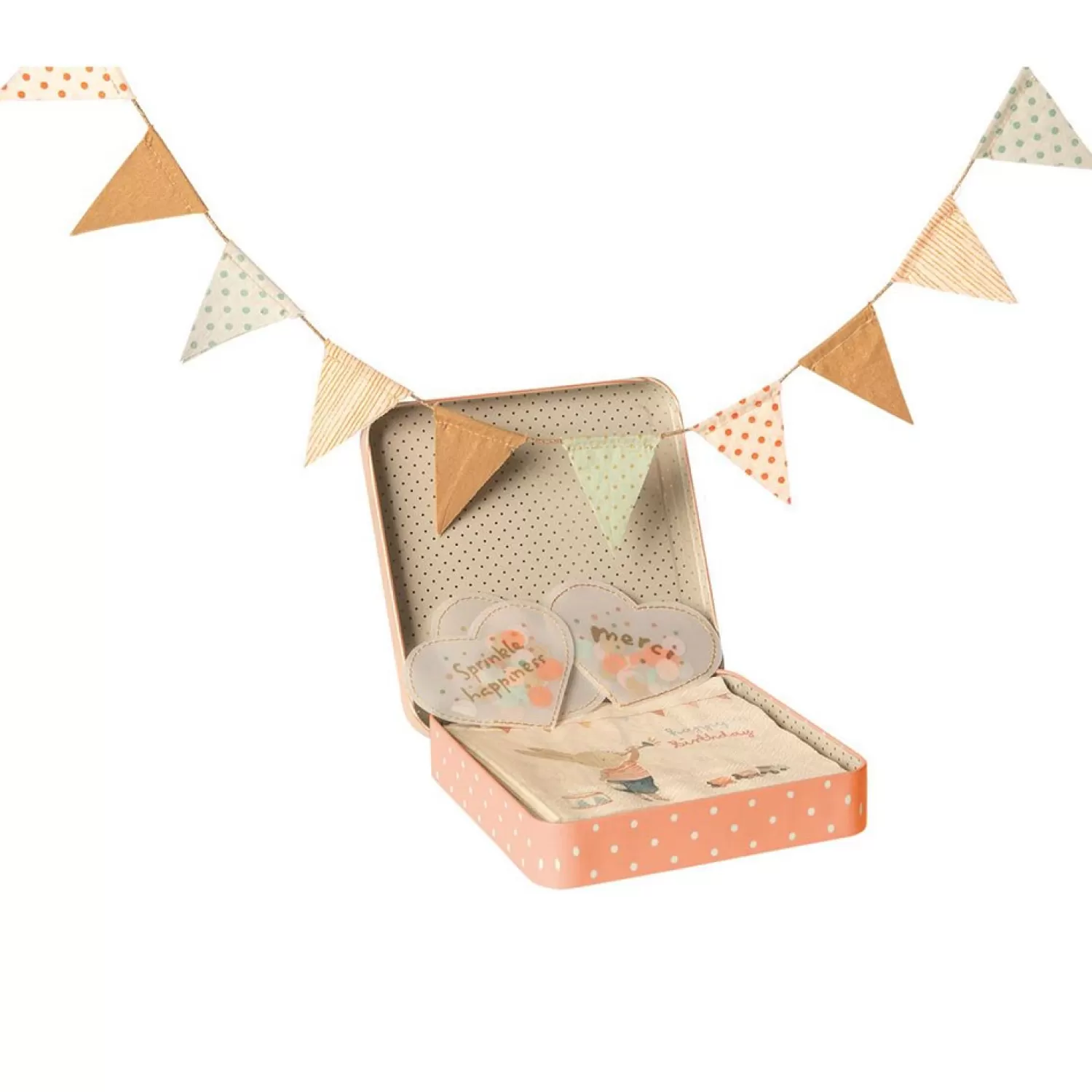 Maileg "Happy Day" Set Tin Box Cheap