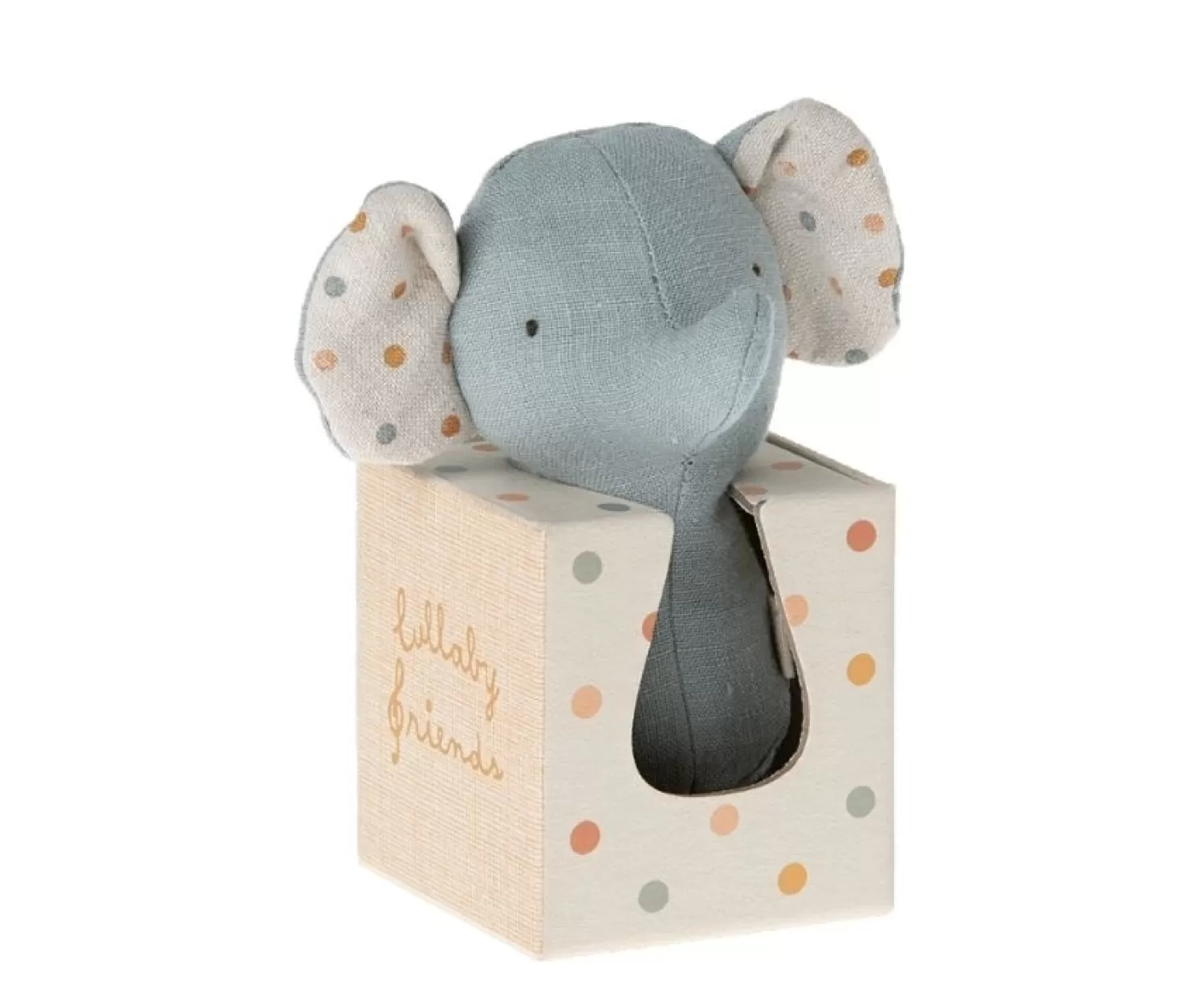 Maileg Kuschelfreunde Elephant Rassel Hot