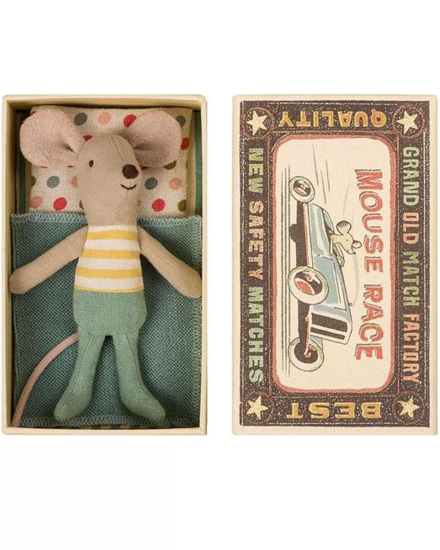 Maileg Little Brother Mouse In Box Flash Sale