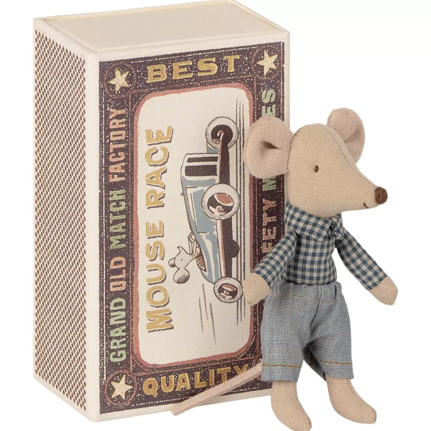 Maileg Little Brother Mouse In Matchbox Hot