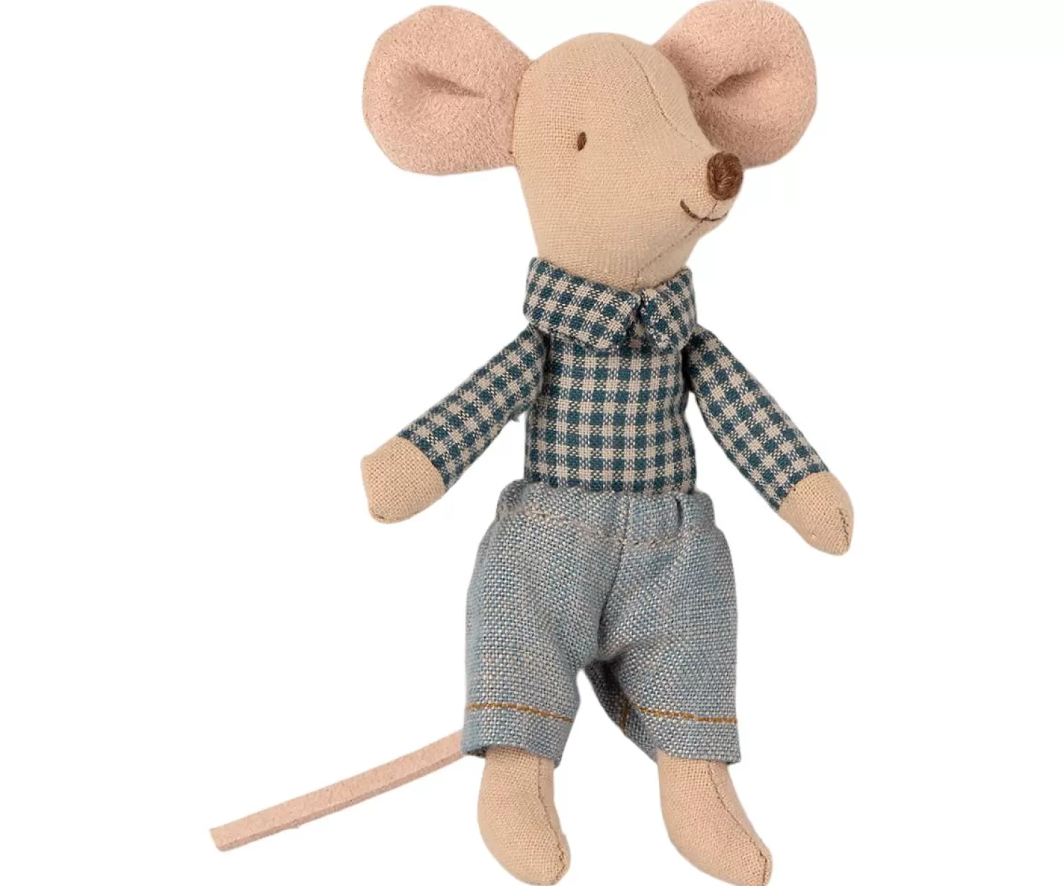 Maileg Little Brother Mouse In Matchbox Fashion