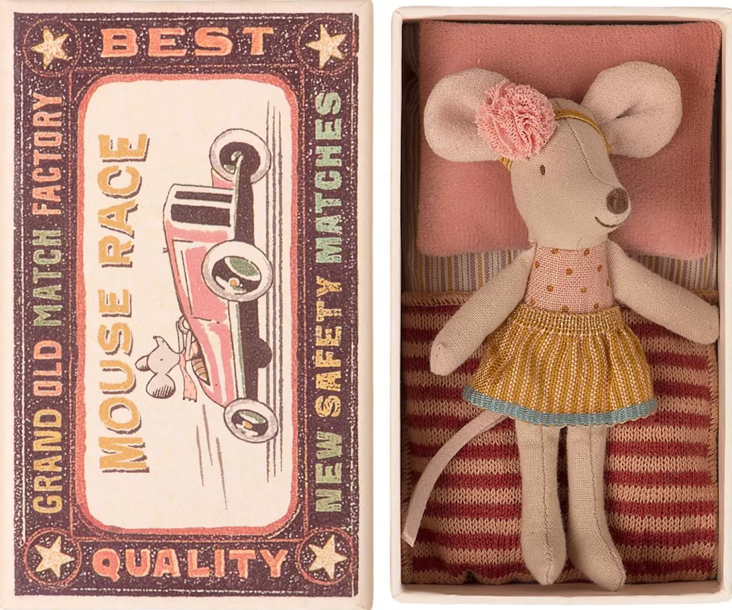 Maileg Little Sister Mouse In Matchbox Cheap