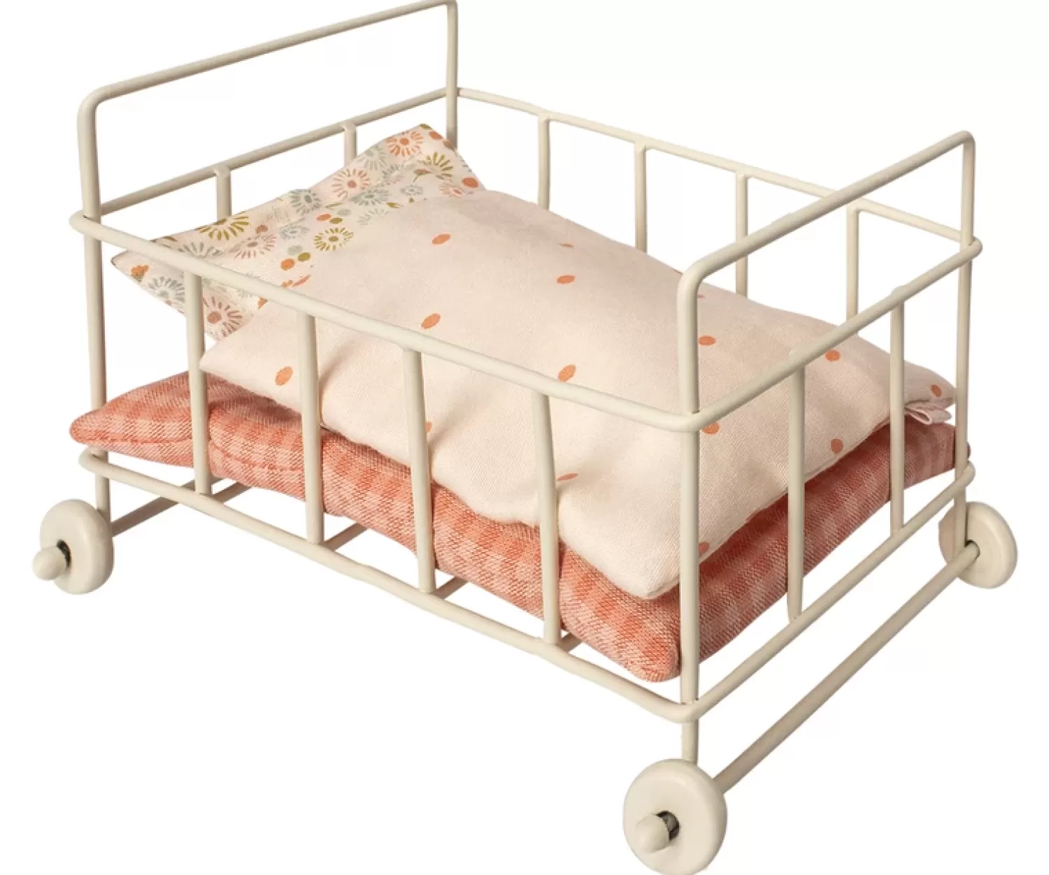 Maileg Metal And Cotton Baby Bed Best