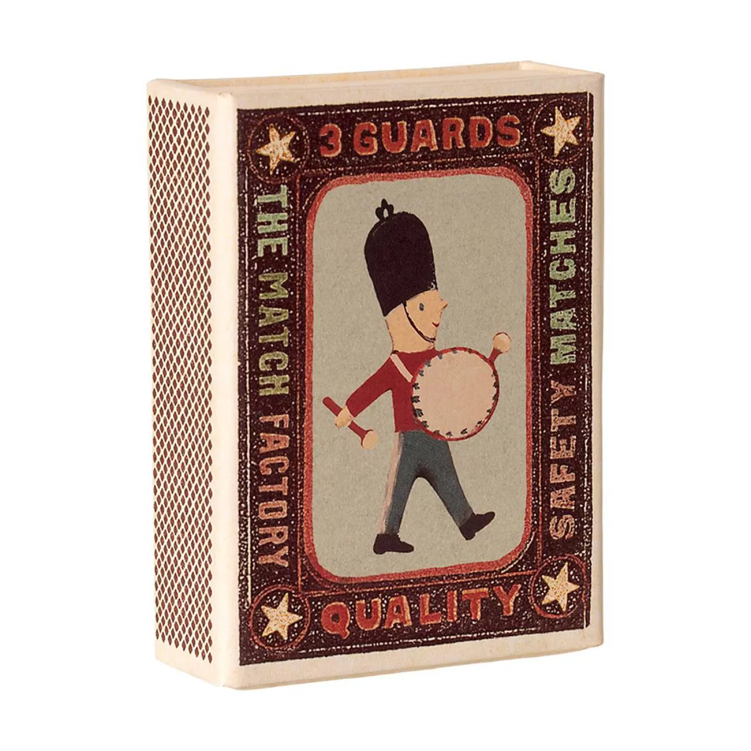 Maileg Metal Ornaments In Matchbox 3 Guards Discount