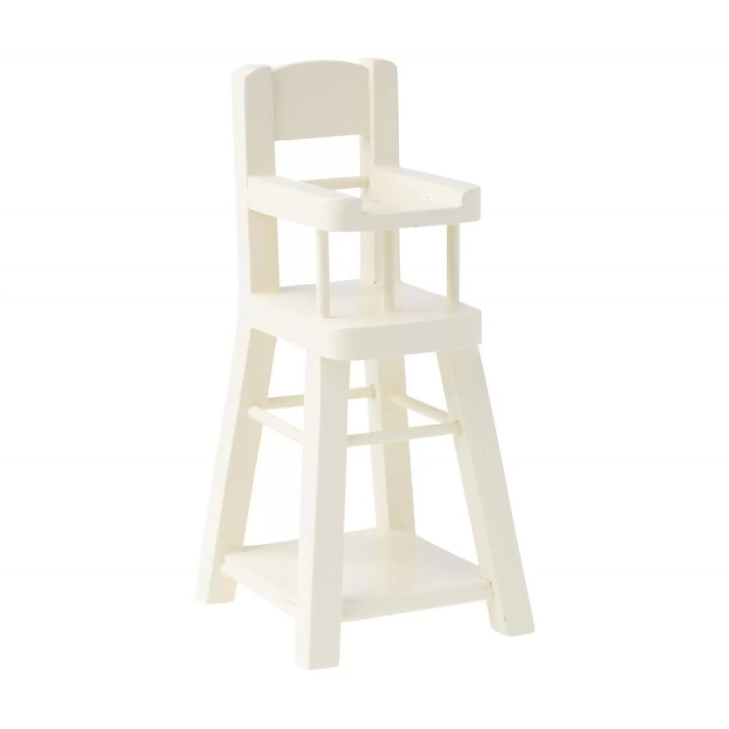 Maileg Micro Off White Wood High Chair Fashion