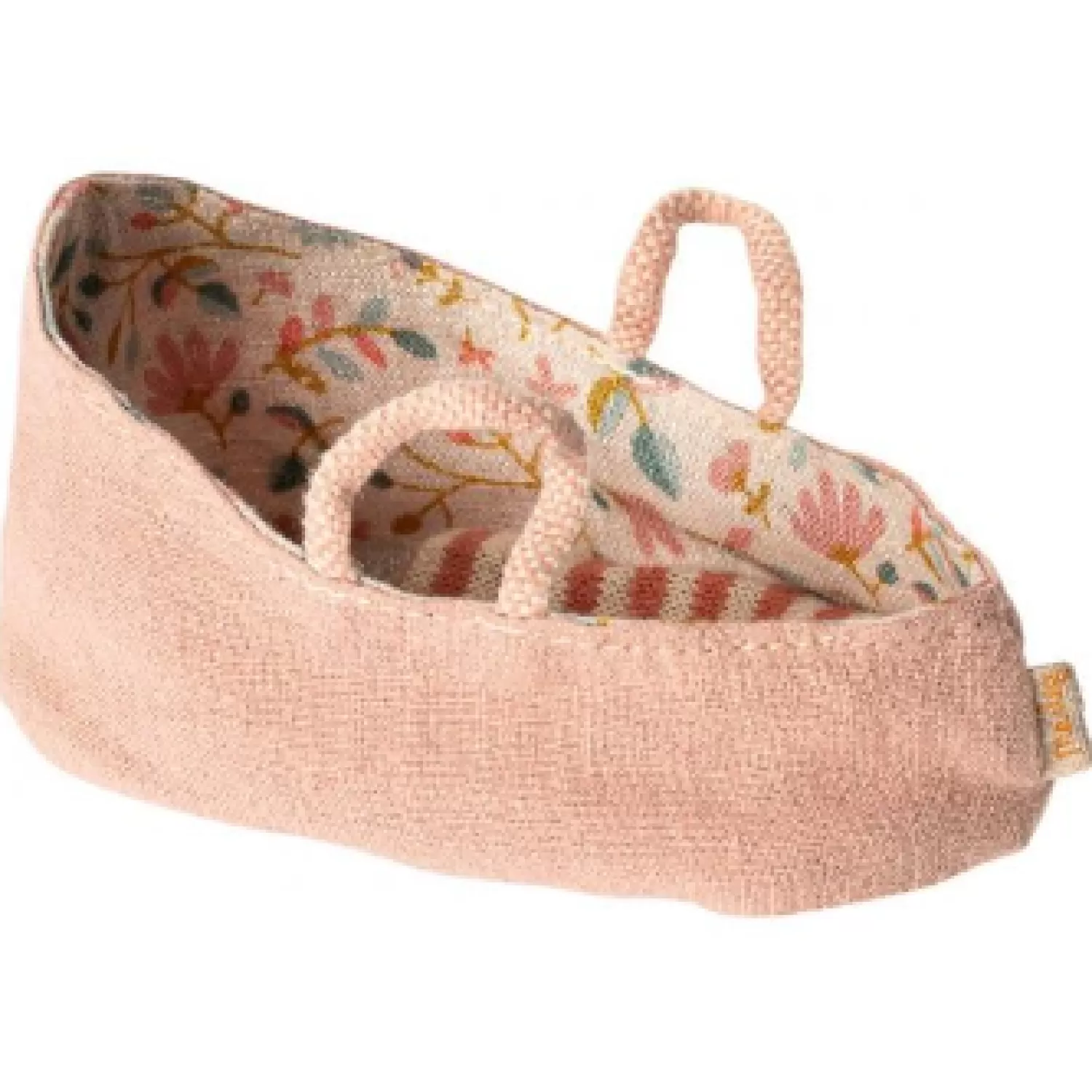 Maileg Mini Fabric Carrycot With Handles Clearance