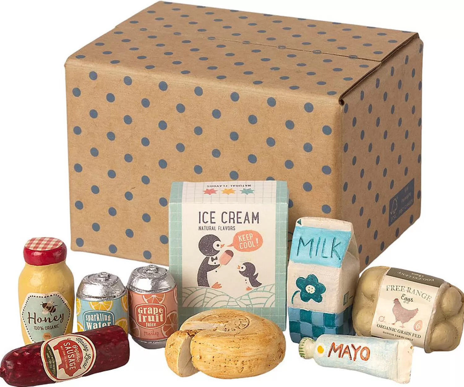 Maileg Miniature Grocery Box Sale