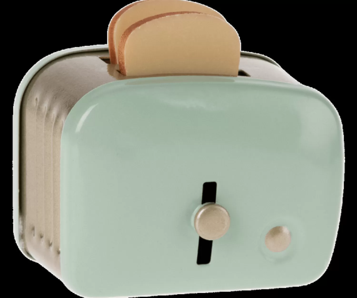 Maileg Miniature Toaster & Bread – Mint Cheap