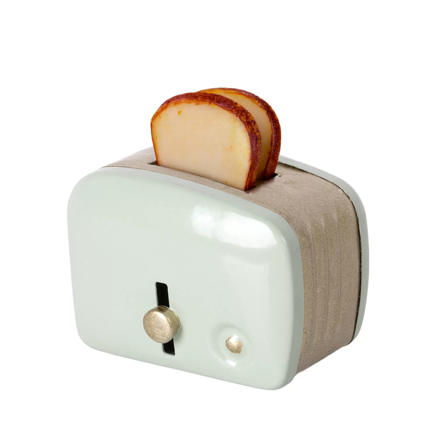 Maileg Miniature Toaster & Bread – Mint New