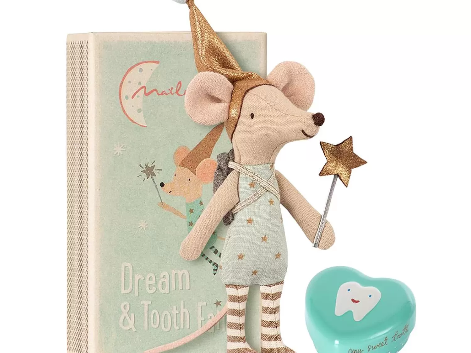 Maileg Mint Cotton Tooth Fairy Toy Outlet