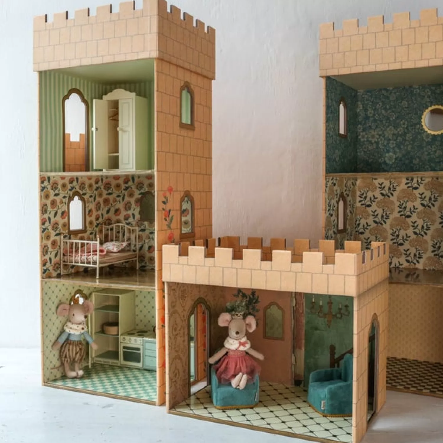 Maileg Mouse Castle With Kitchen Flash Sale