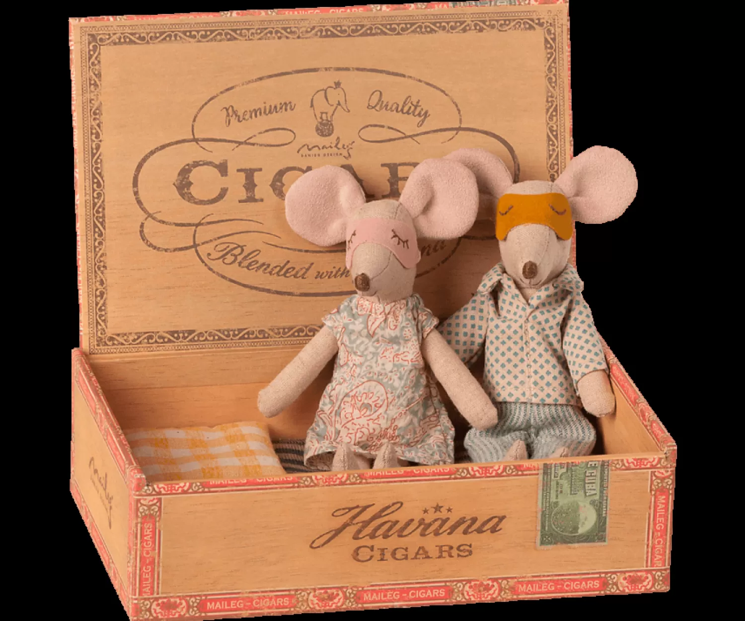 Maileg Mum And Dad Mouse In A Box Best