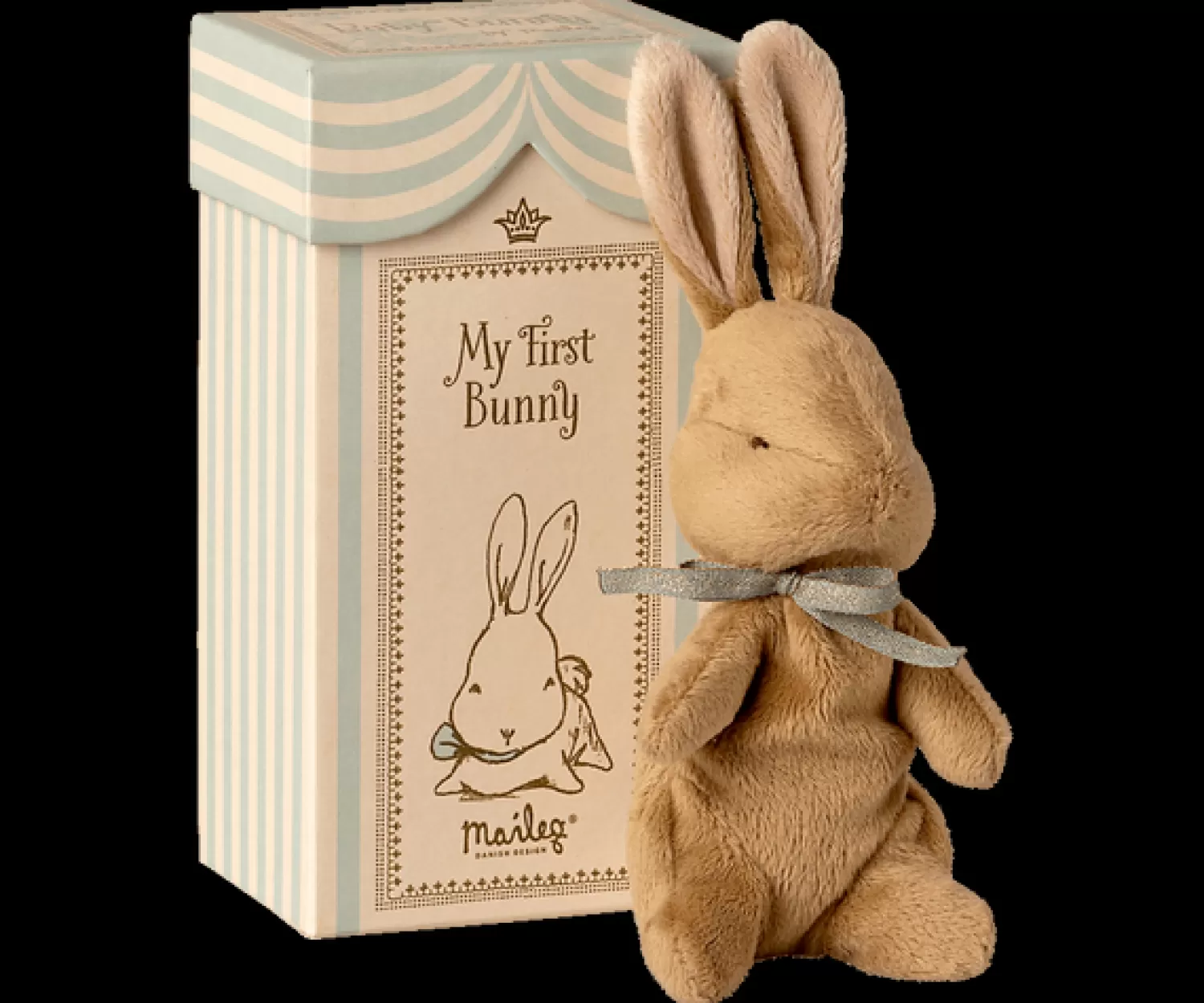 Maileg My First Bunny In A Box – Light Blue Fashion