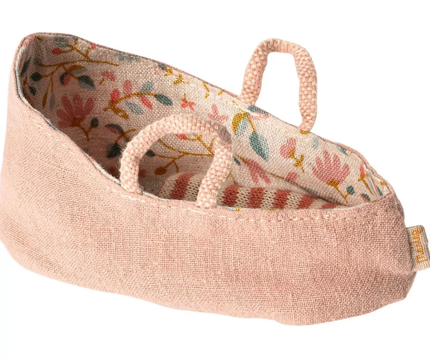 Maileg My Misty Rose Cotton Carry Cot Outlet