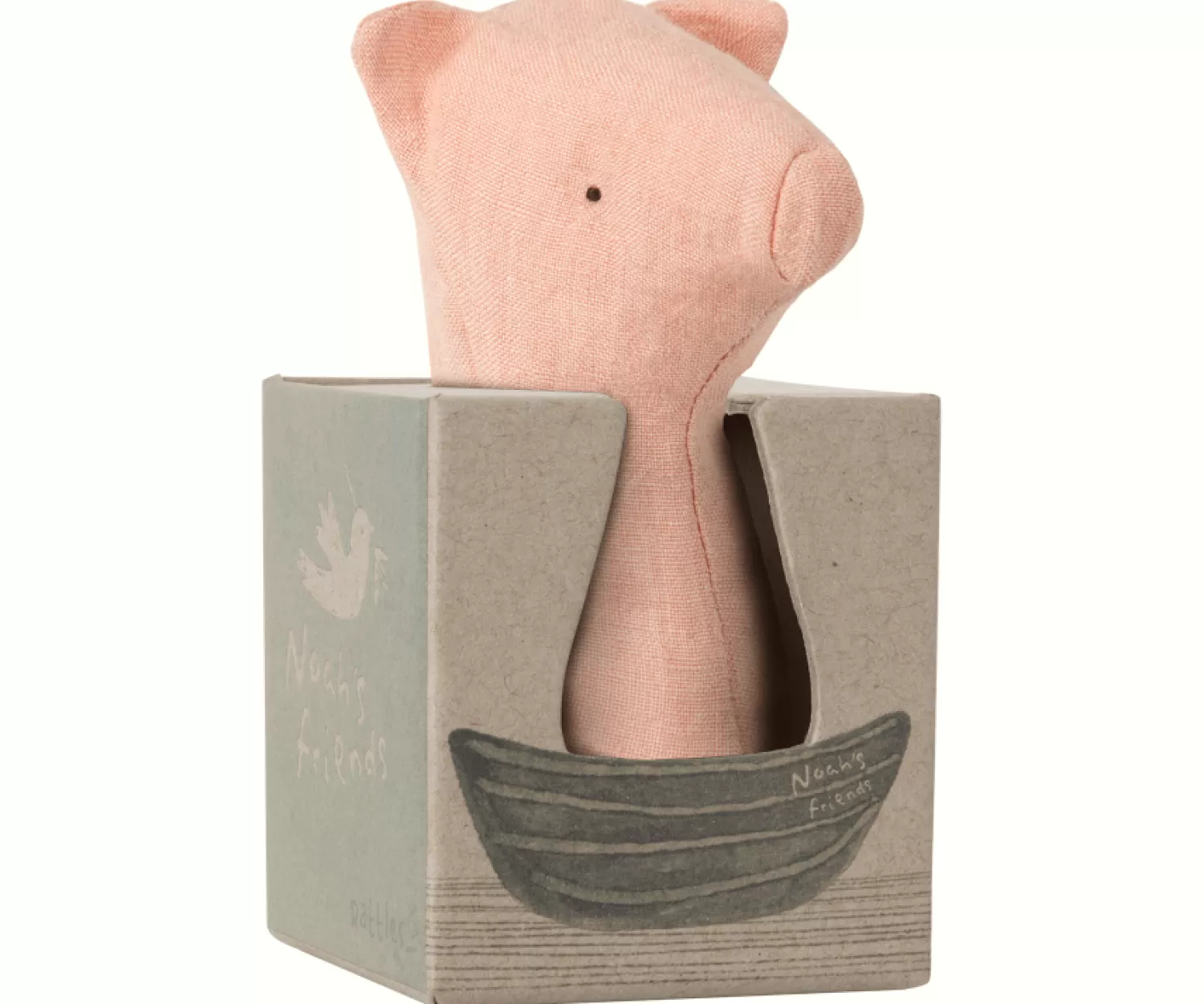 Maileg Noahs Friends Pig Rattle Clearance