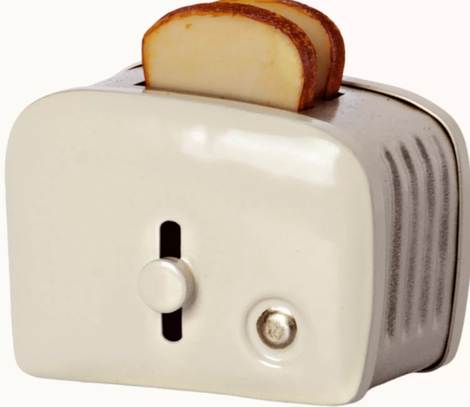 Maileg Off White Miniature Toaster And Bread Toy Sale