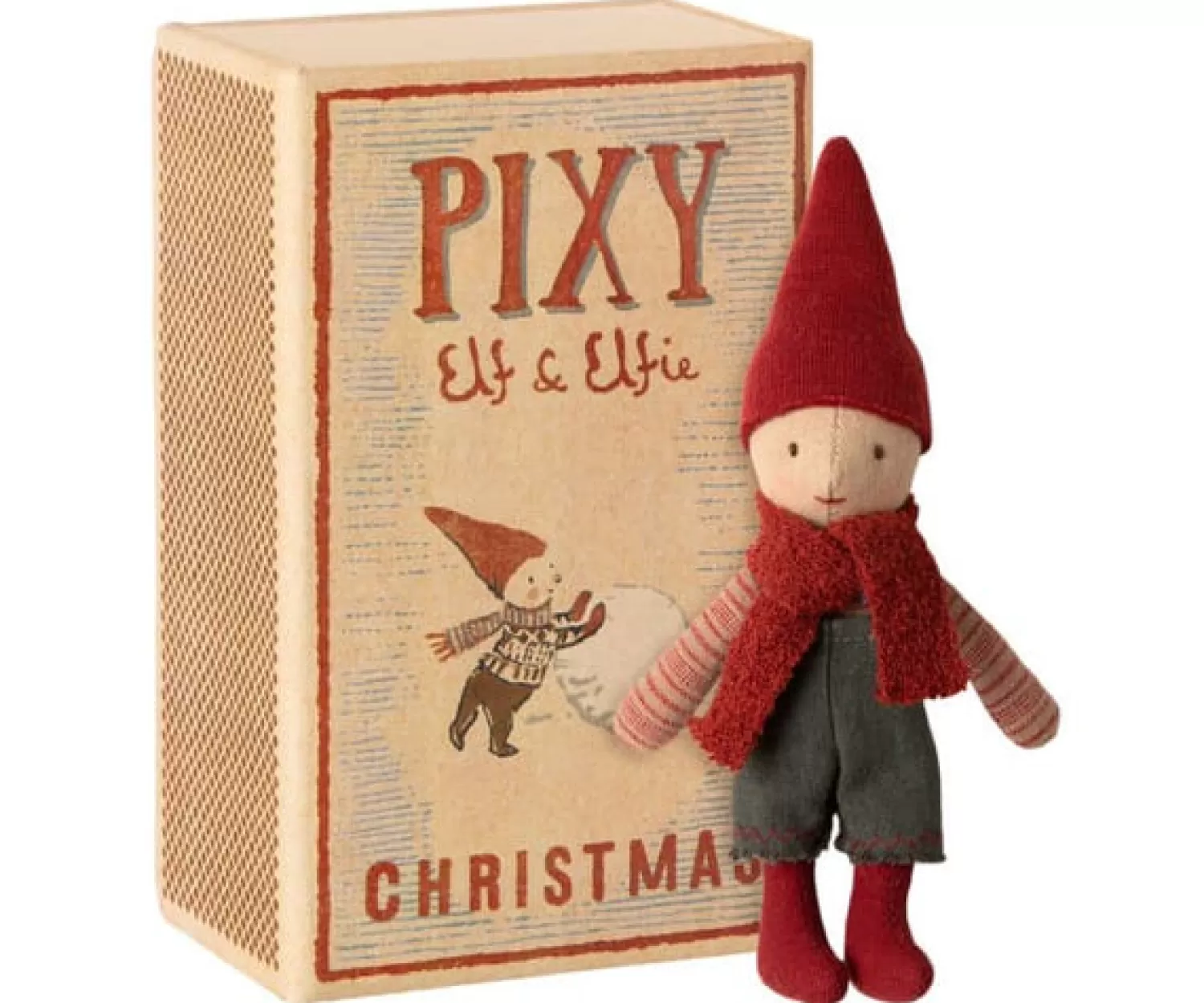 Maileg Pixy Elf In Matchbox Clearance