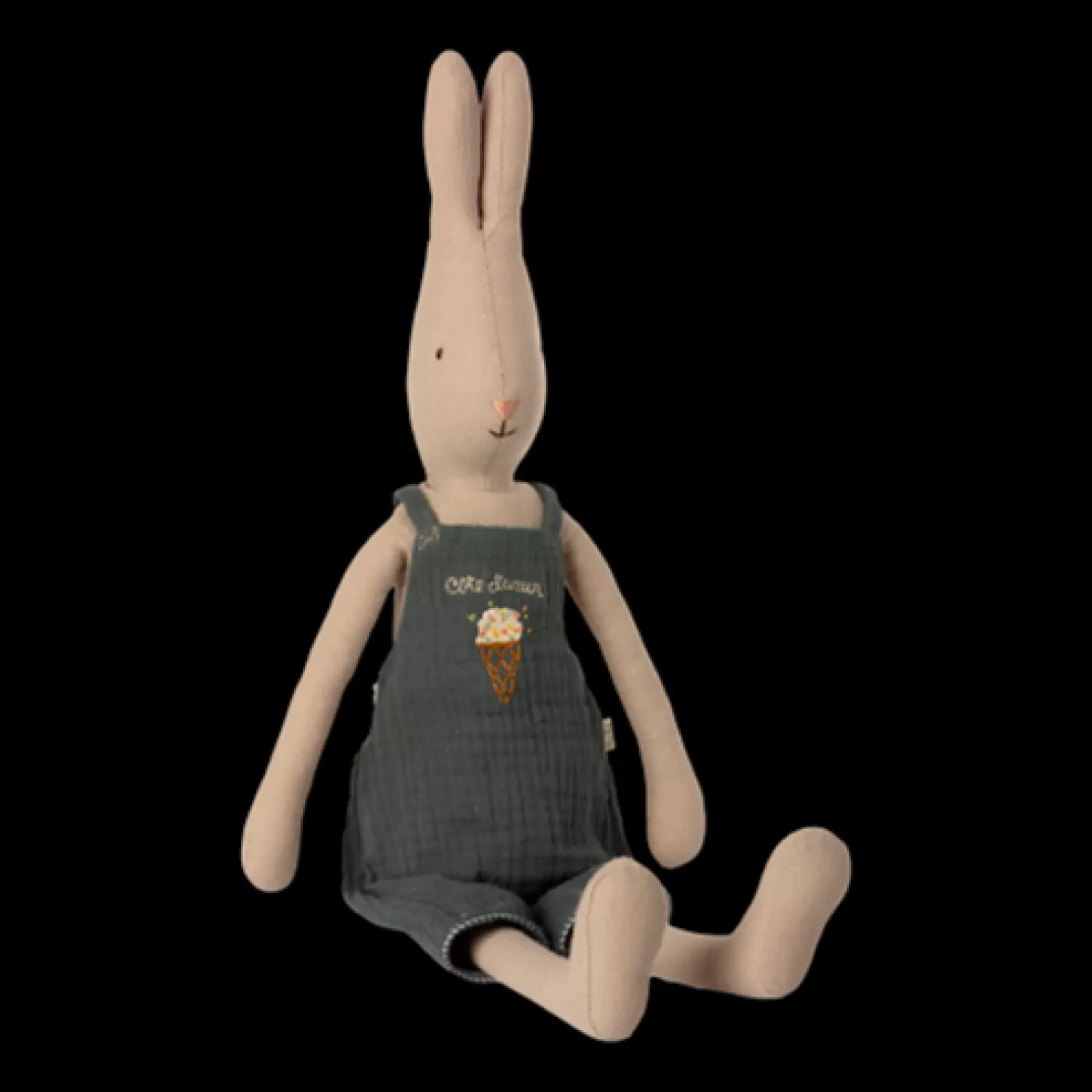 Maileg Rabbit In Green Overalls Size 3 Online