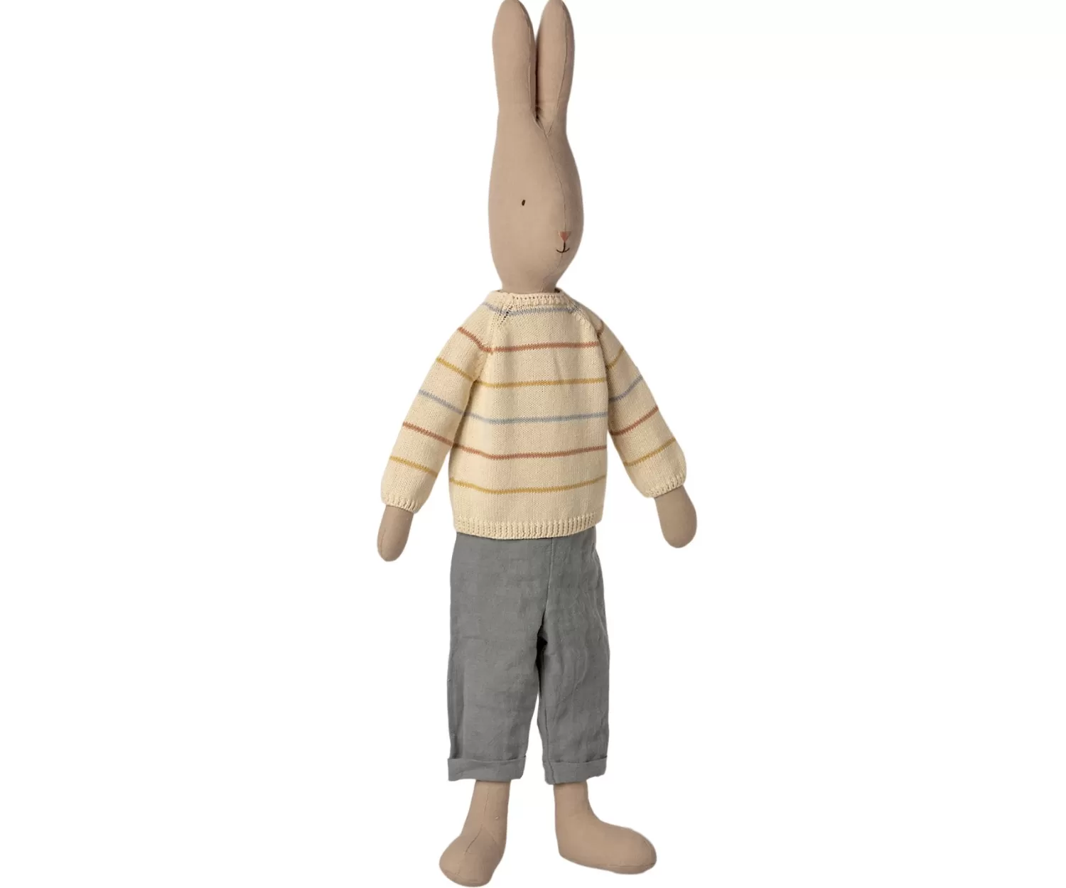 Maileg Rabbit Size 5 Pants And Knitted Sweater Outlet