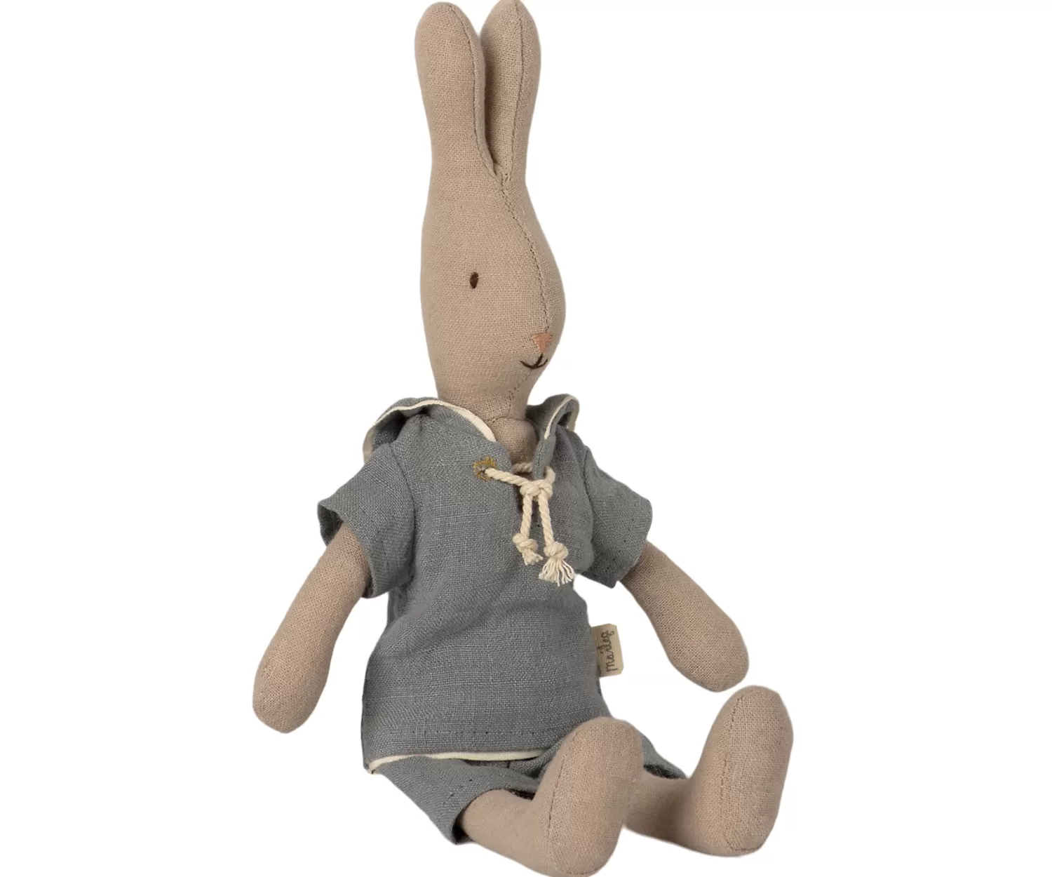 Maileg Rabbit Size 1, Sailor – Dusty Blue Sale