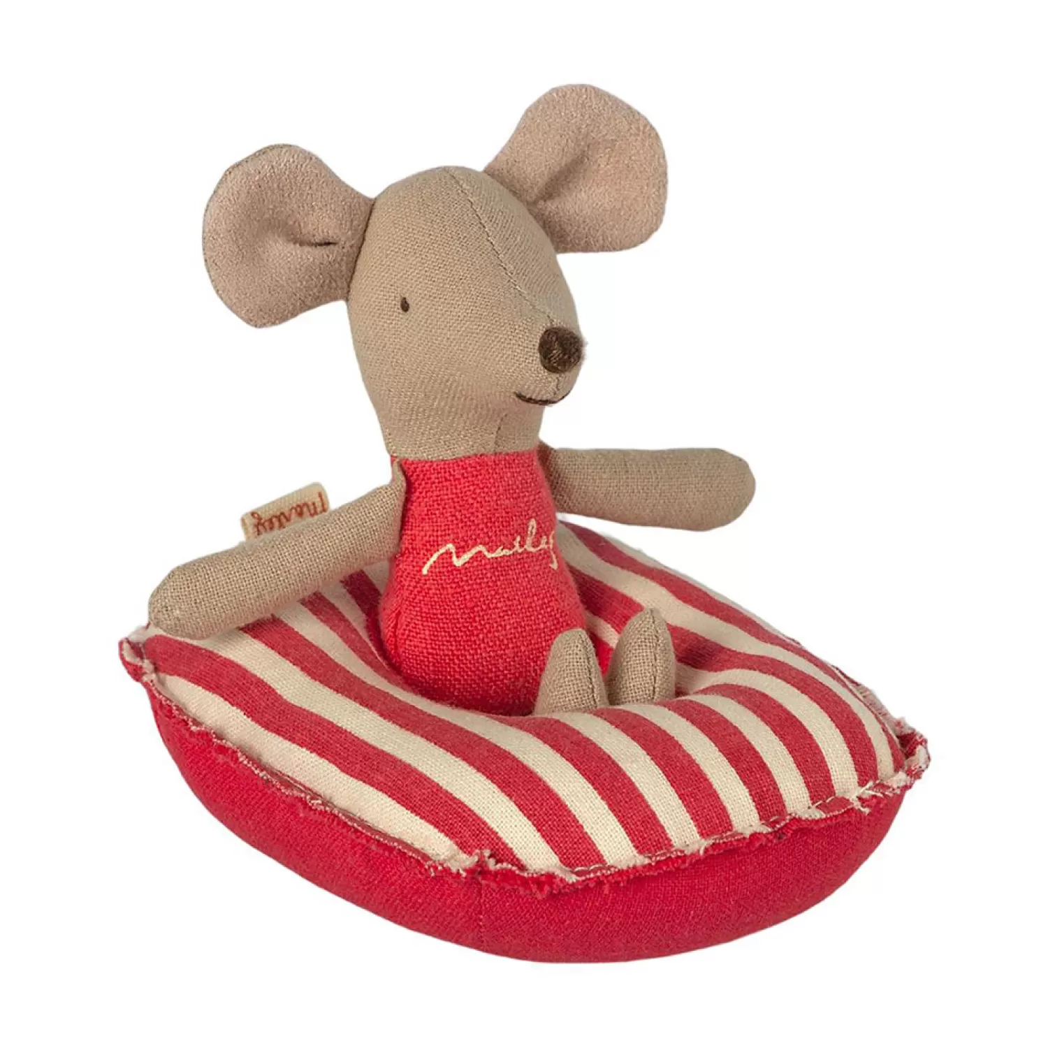 Maileg Rubber Boat For Small Mouse Red Stripe Store