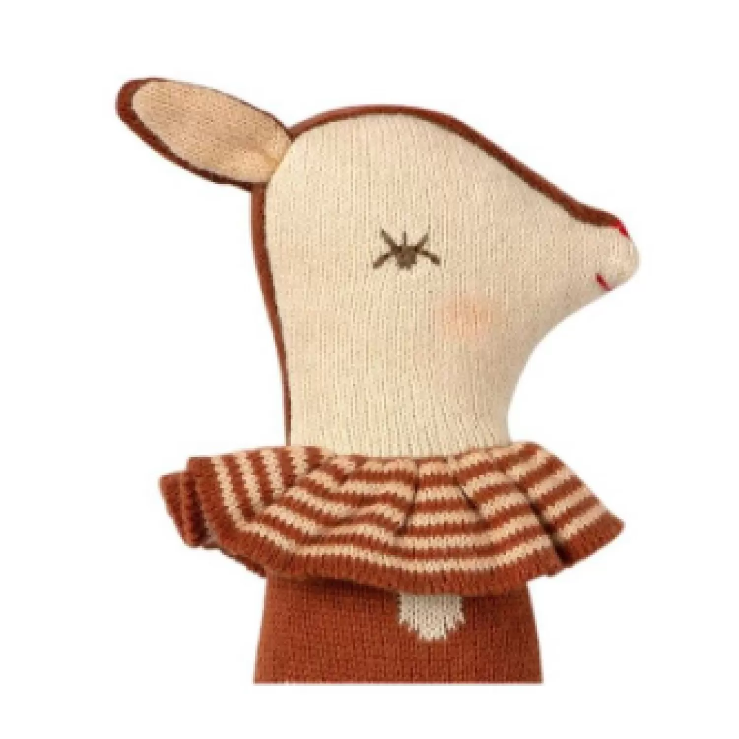 Maileg Rusty Bambi Soft Knitted Rattle Fashion