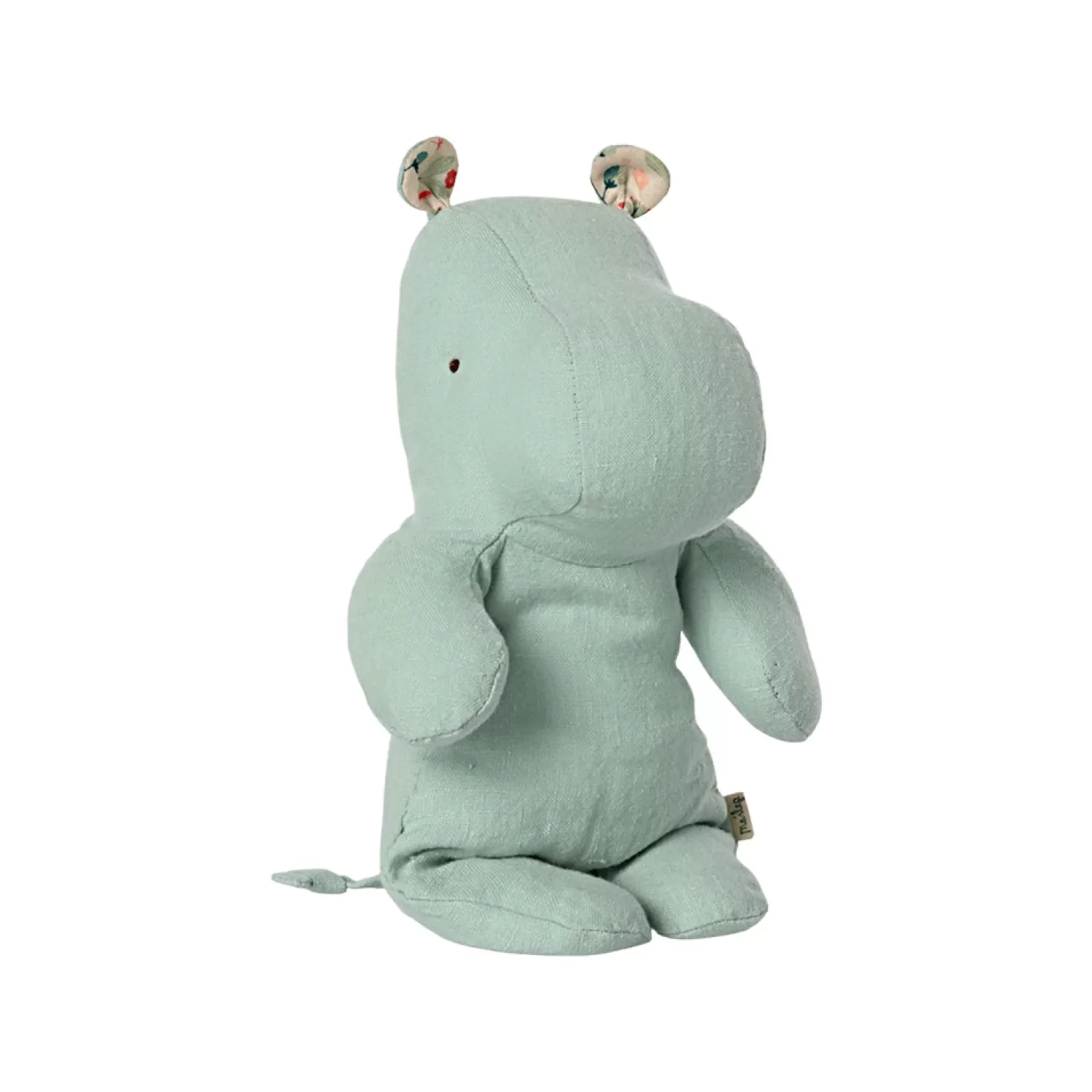 Maileg Safari Friends, Small Hippo – Light Mint Shop