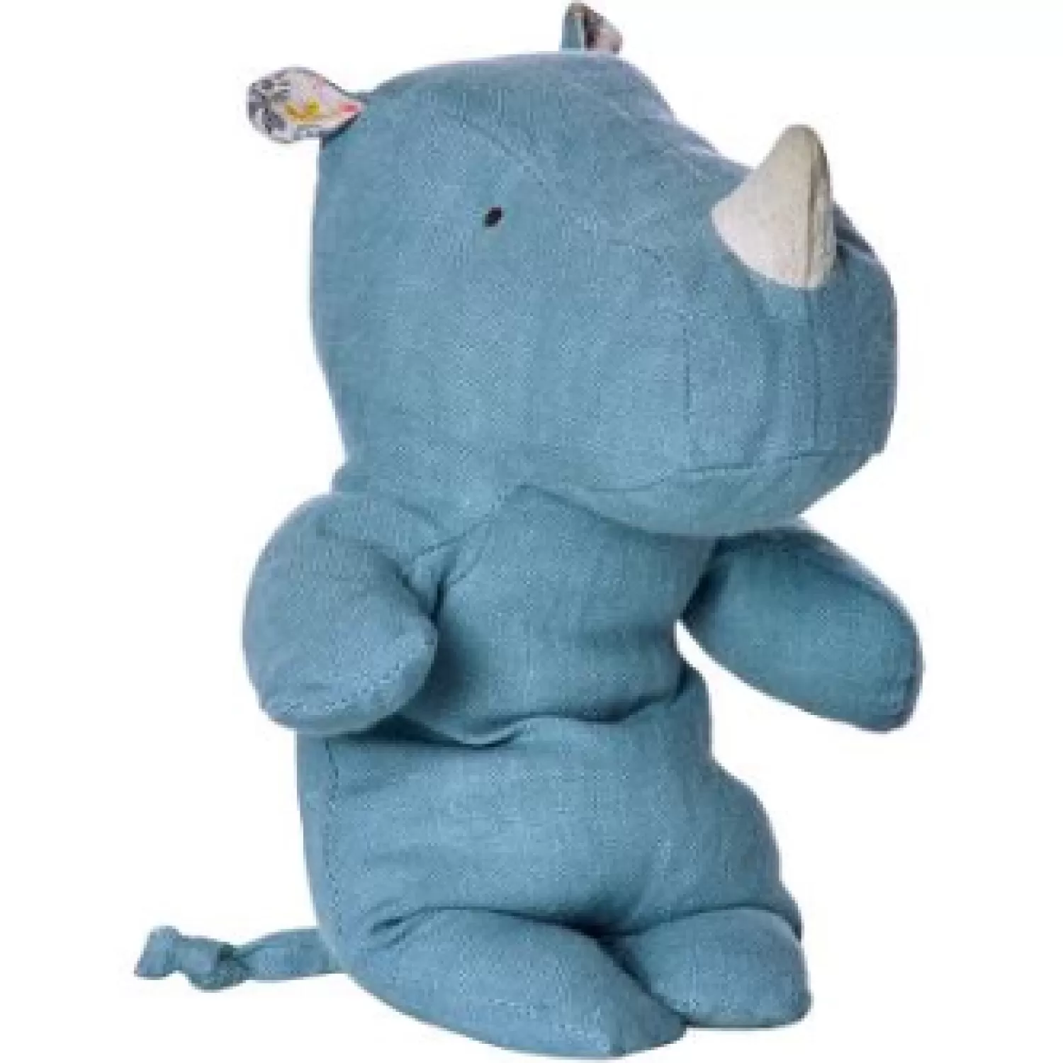 Maileg Small Blue Safari Friends Rhino Toy Discount